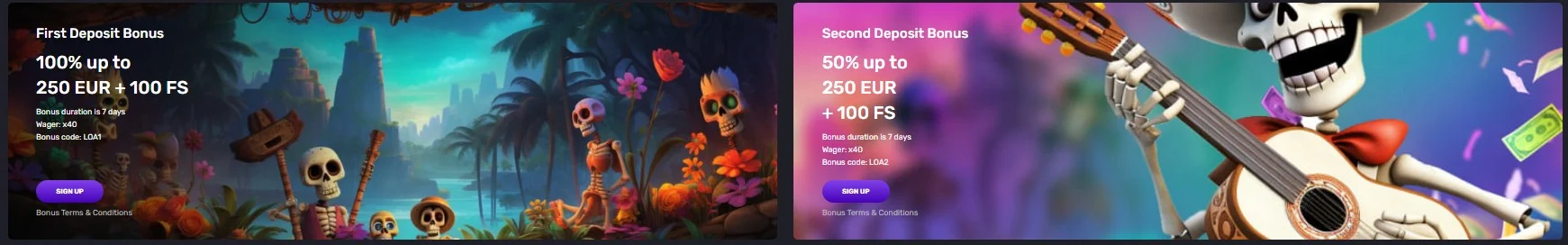Voodoo Casino bonus